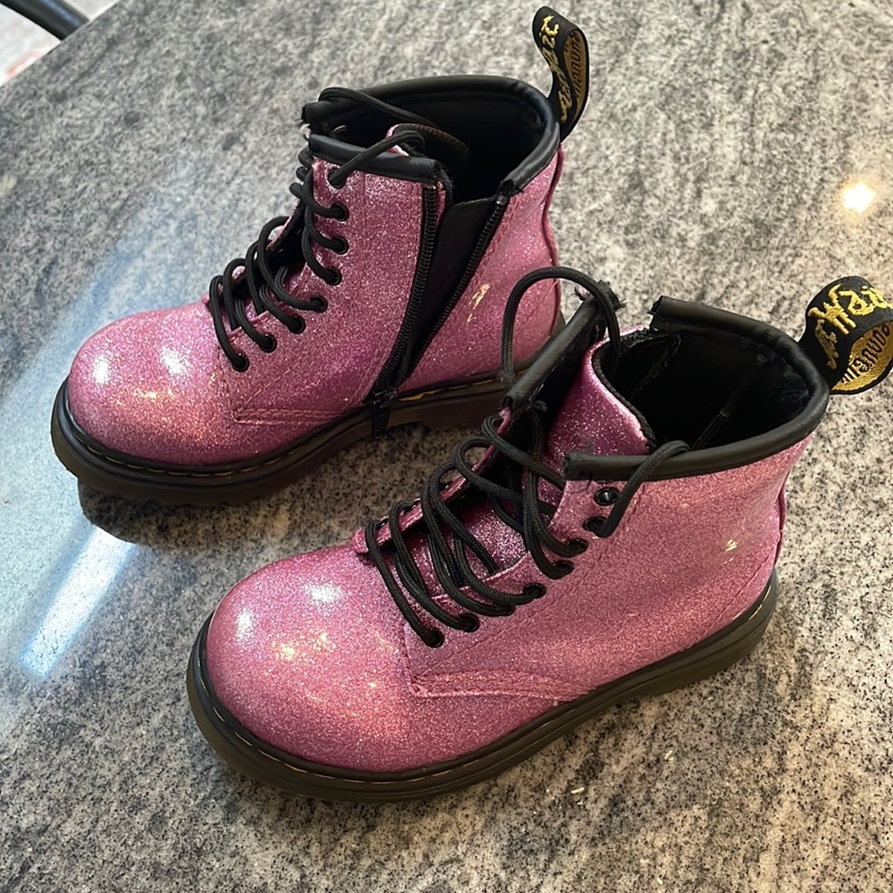 Girls Kid Native and Dr. Martens.
